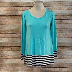 Goo Yoo Turquoise Top